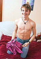 Shower boy strips, sexy white undies cum off